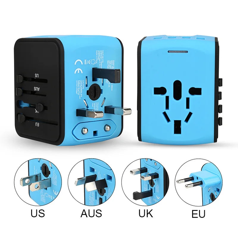 4-plug travel charger, view 4