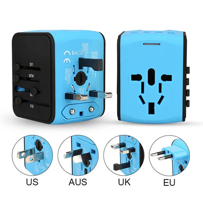 4-plug travel charger, view 4