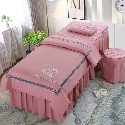 4pcs Beauty Salon Bedding Sets
