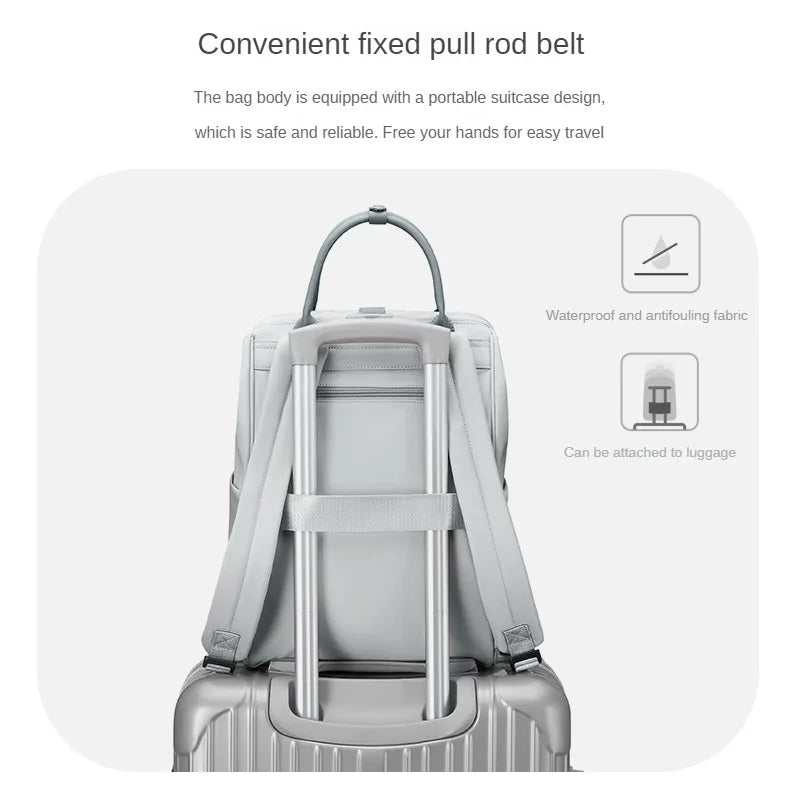 Women's laptop backpack, view 3