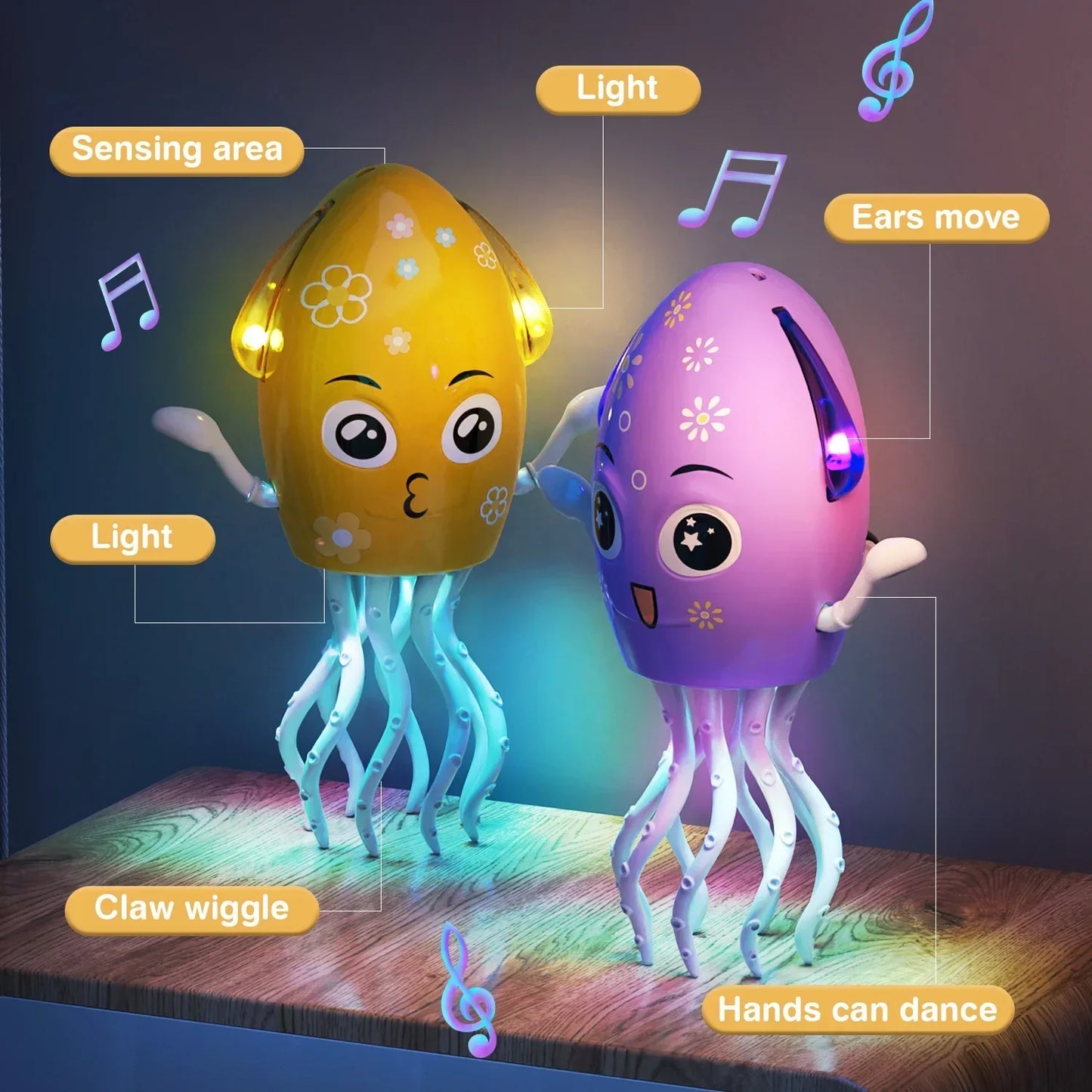 Dancing Squid Toy