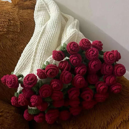 1pcs Finished Flower Bouquet Blanket