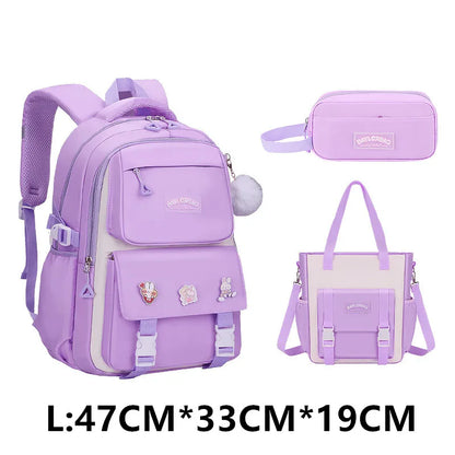 3 Pcs/Set School Bag