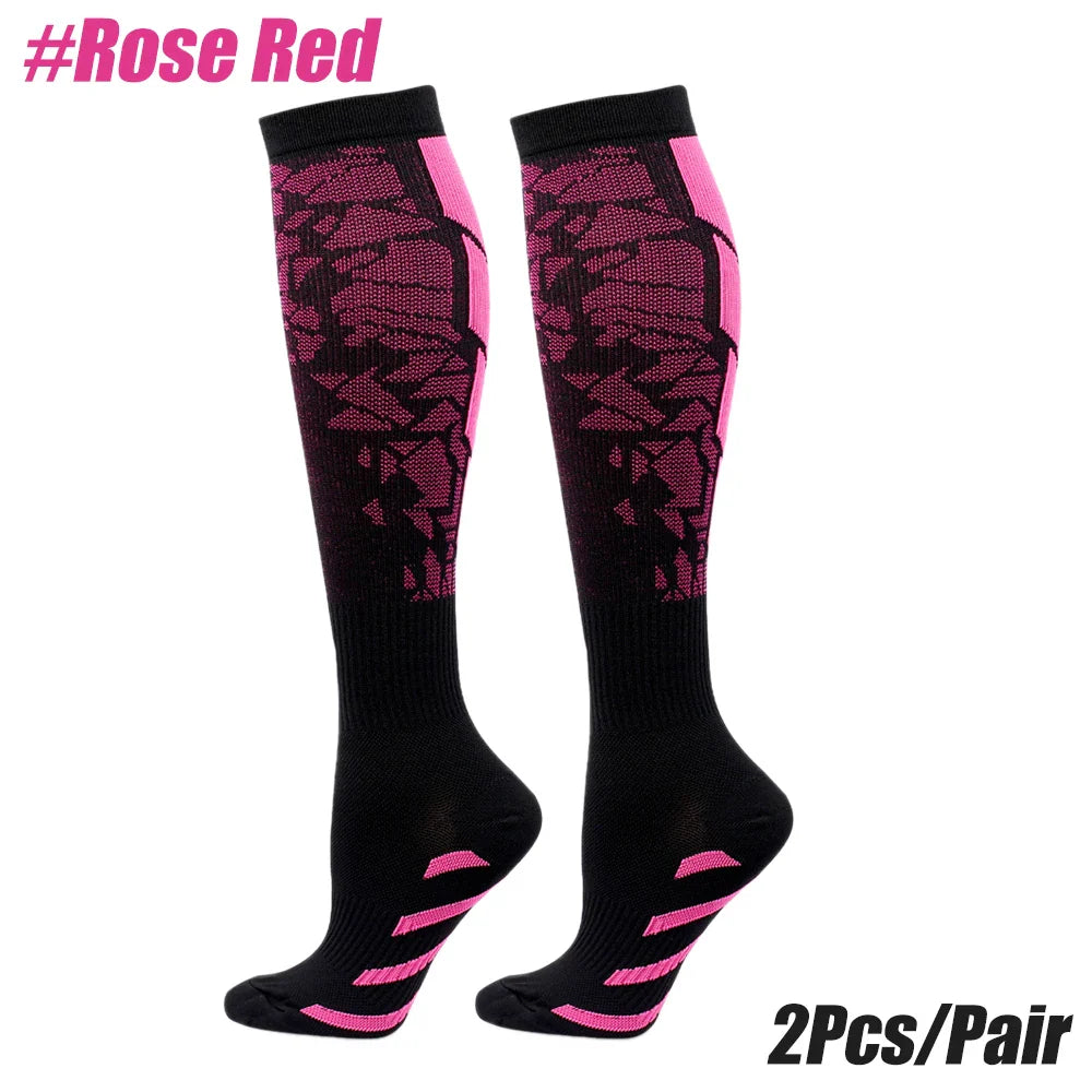 1 Pair Sports Compression Socks for Women and Men