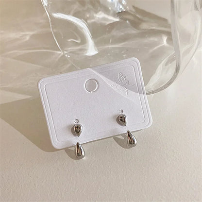Water Drop Stud Earrings