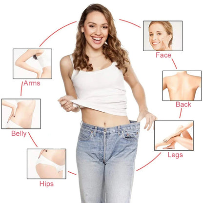 Face and body massager, view 2
