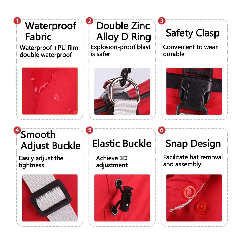 Waterproof Reflective Dog Raincoat