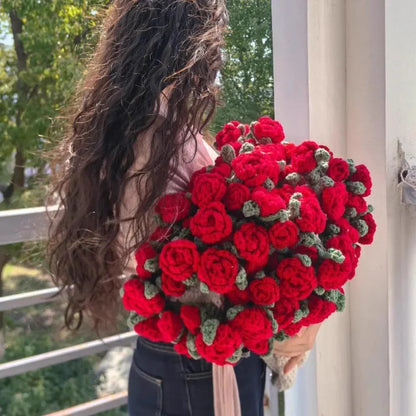 1pcs Finished Flower Bouquet Blanket