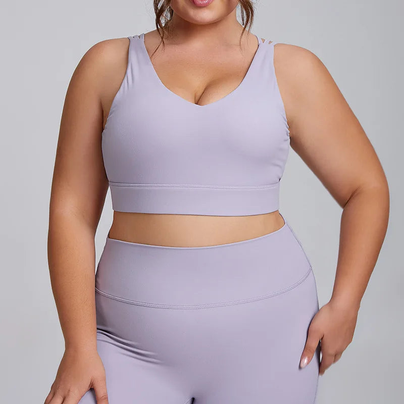 Plus Size High Stretch Yoga Leggings - MONLANE