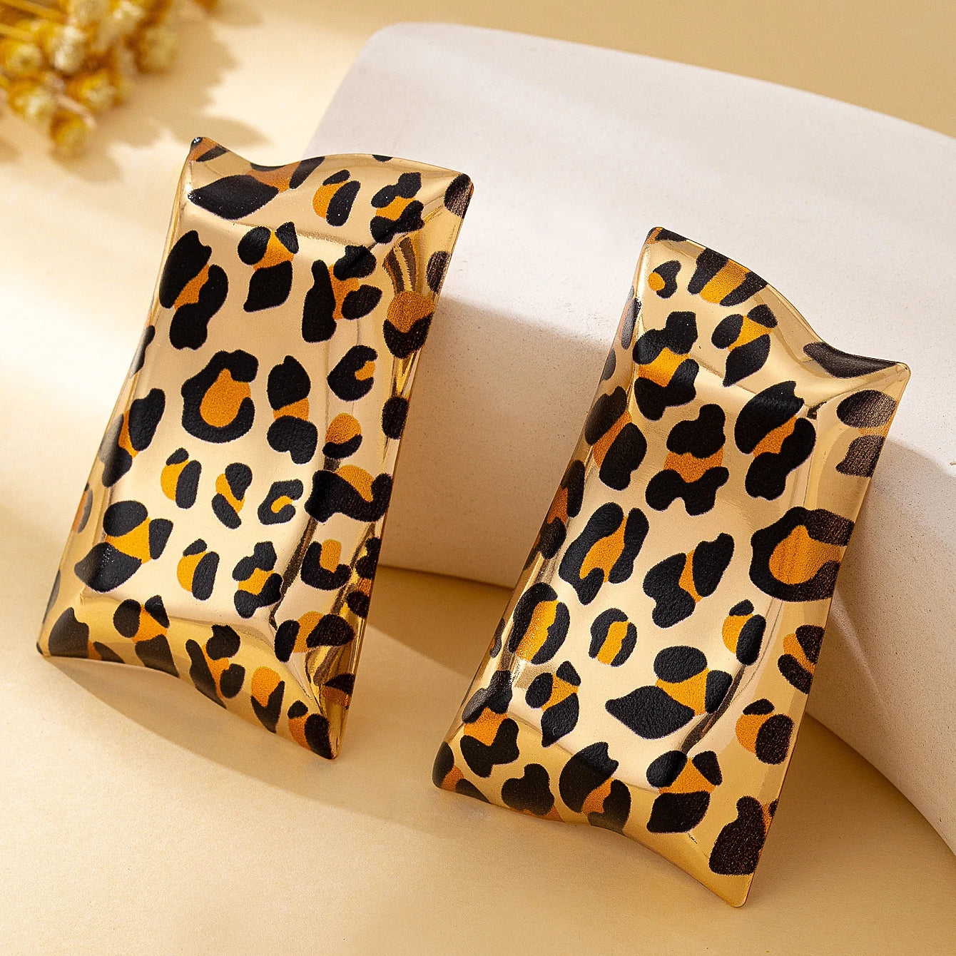 A Pair of Fashionable Women's Earrings