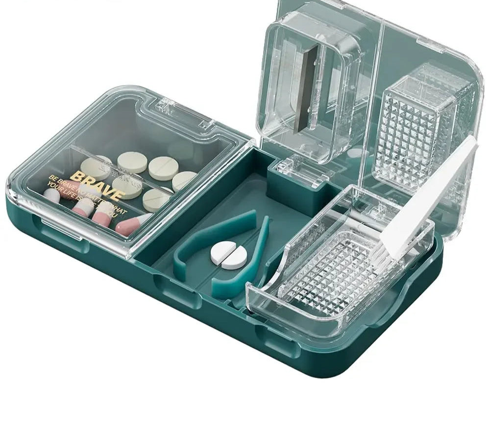 3 in 1 Pill Cutter & Storage