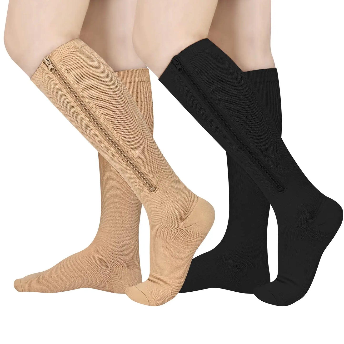 Medical Zipper Compression Socks