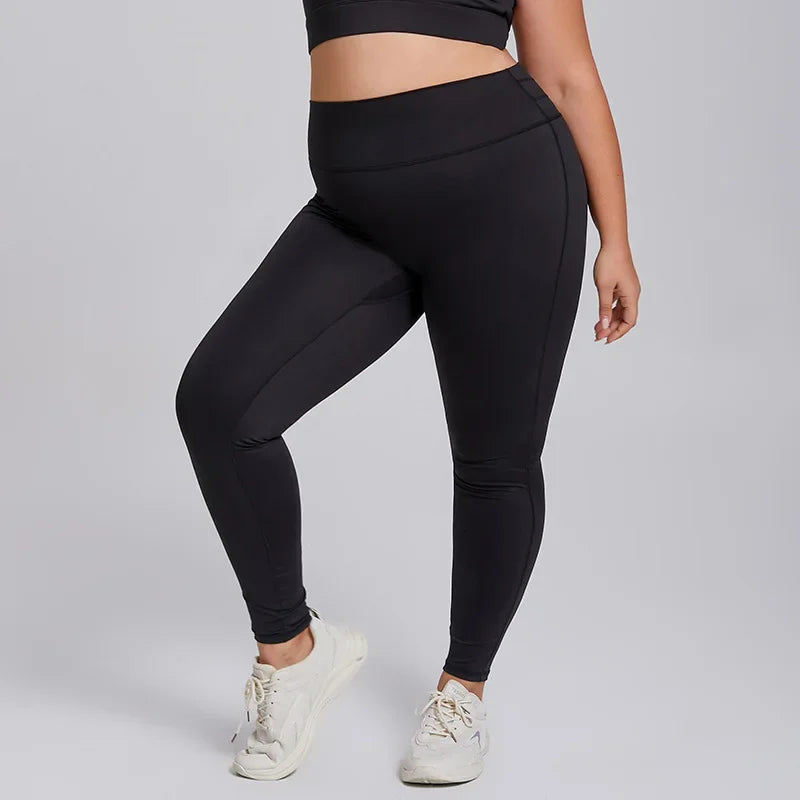 Plus Size High Stretch Yoga Leggings