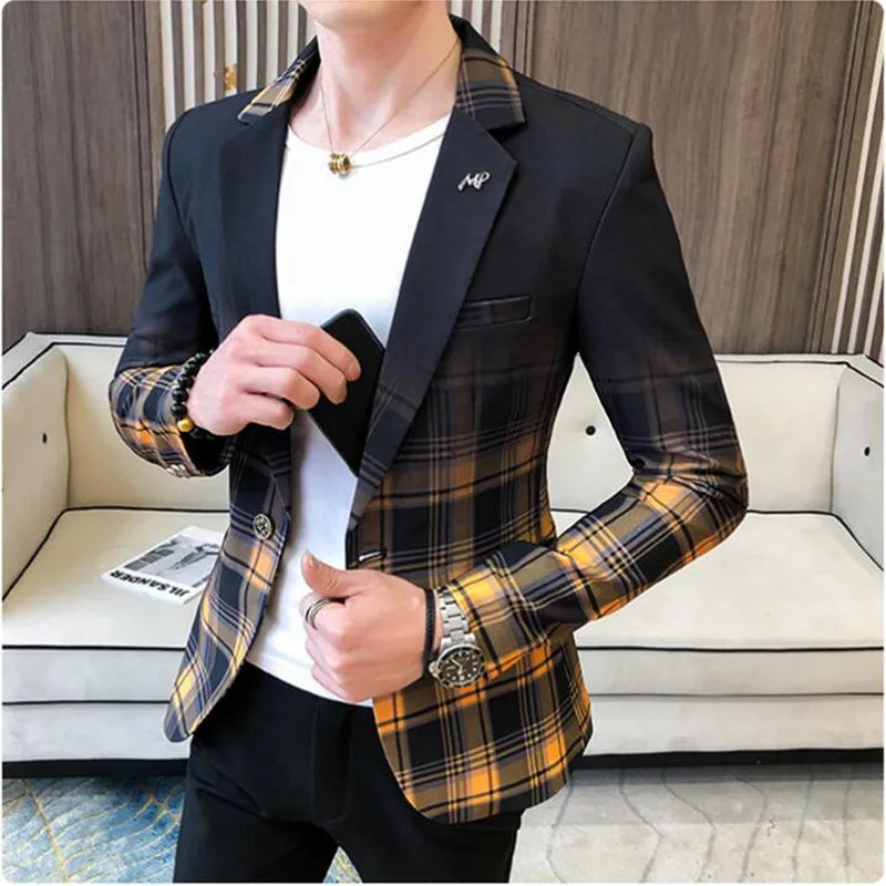 Men's Blazer Suit Jacket