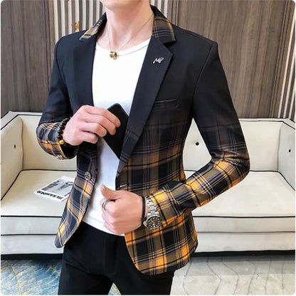 Men's Blazer Suit Jacket