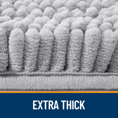 Extra Soft Thick Absorbent Shaggy Bath Mats