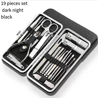 19Pcs Professional Nail Tools