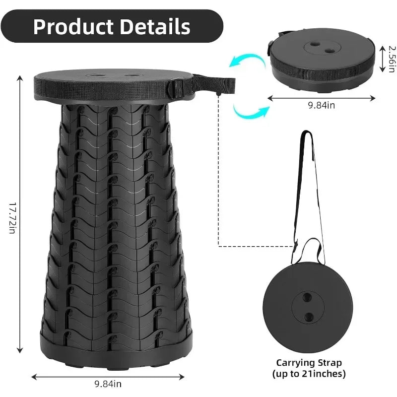 Portable Folding Expandable Stool