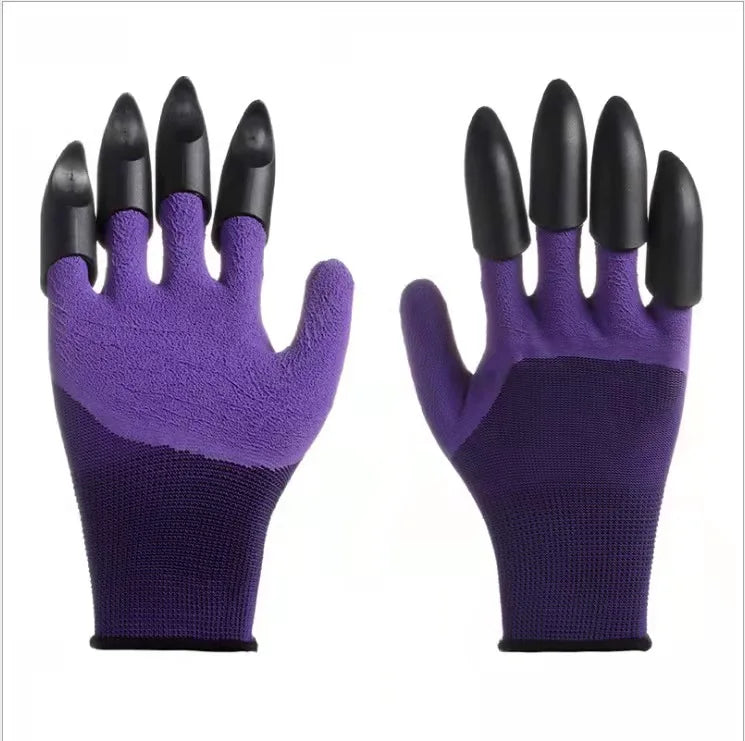 Garden Digging Gloves with claws