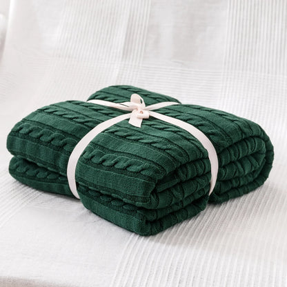 Cotton Knitted Blanket