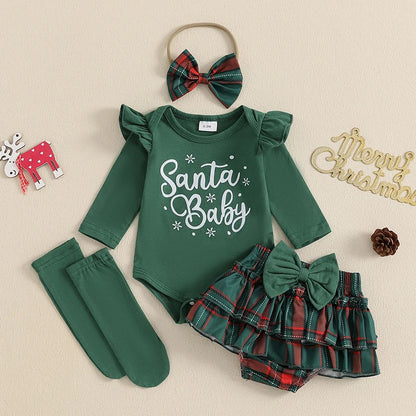 Baby Girl Christmas Outfit