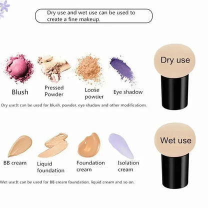 Mushroom head makeup sponge, view 5