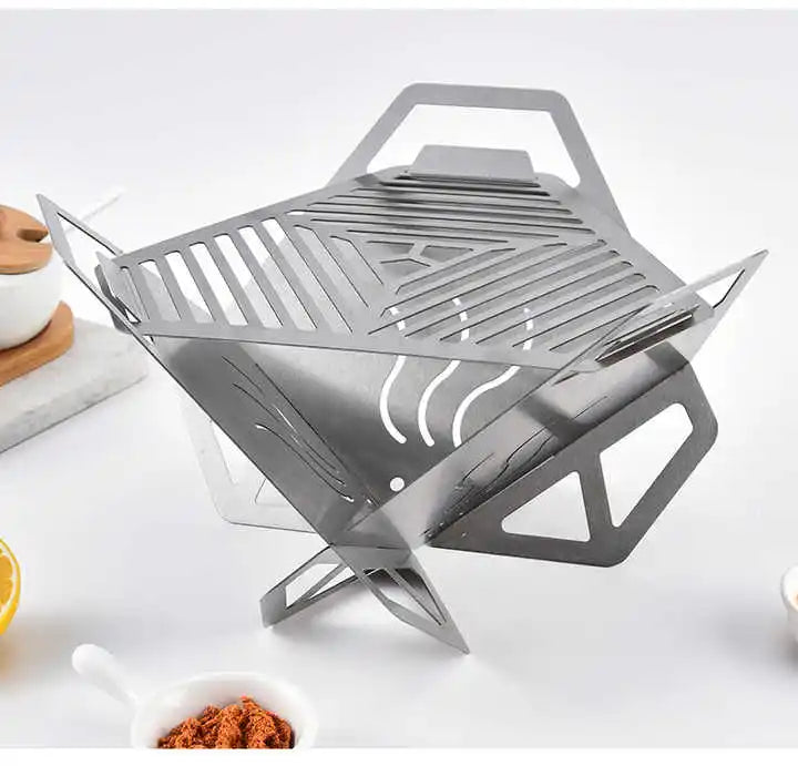 Foldable Portable Mini BBQ Set