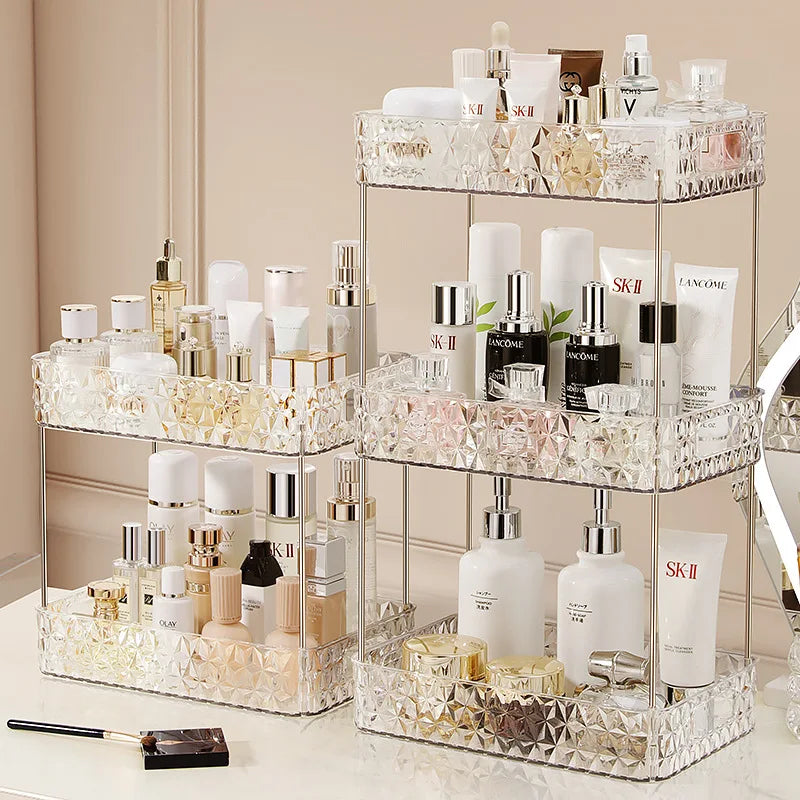 Bathroom cosmetic Organizer Shelf