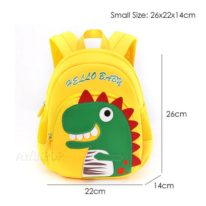 3D Dinosaur School Backpacks