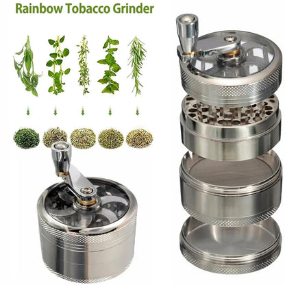 4-Layer Metal Herb & Spice Crusher
