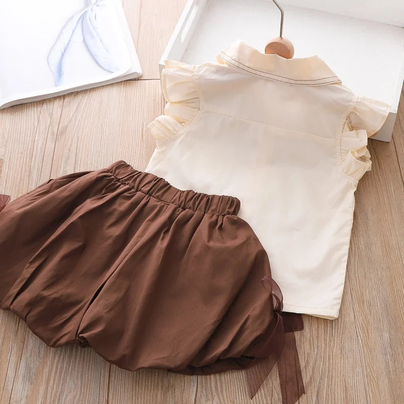 Girls Set Baby Summer Clothes