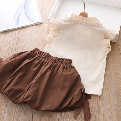 Girls Set Baby Summer Clothes