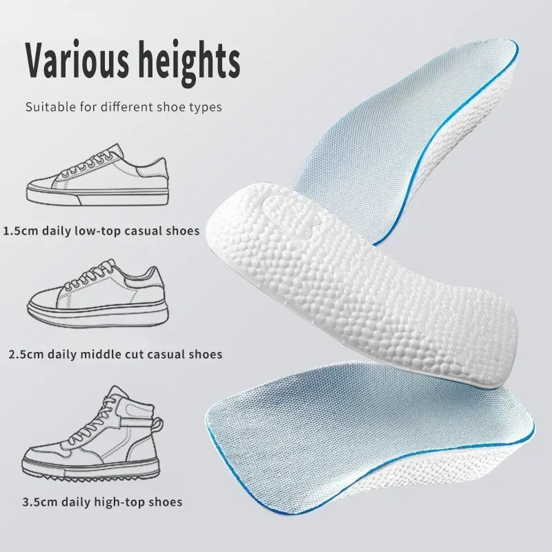 Memory Foam Height Increase Insoles