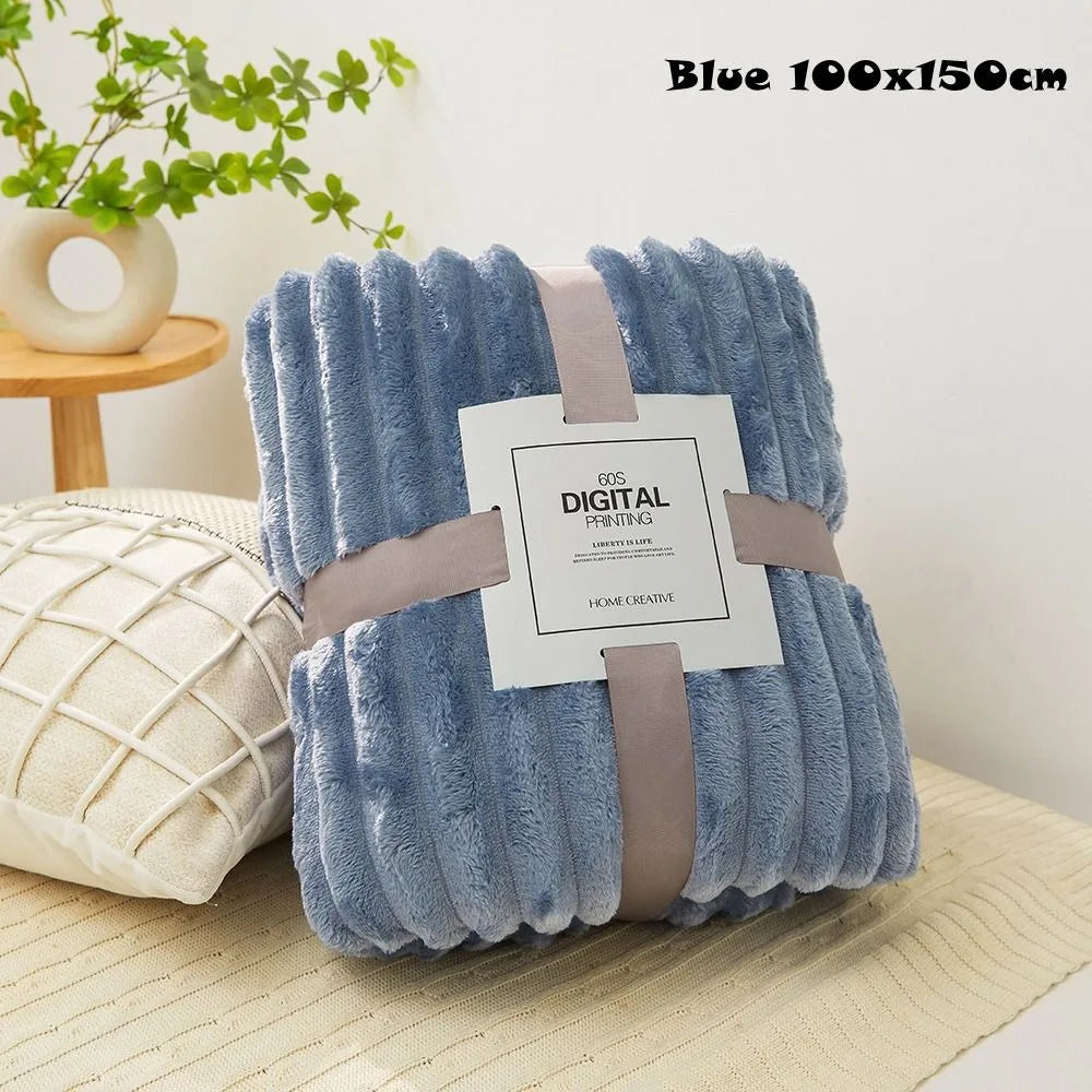 Coral fleece blanket, view 20