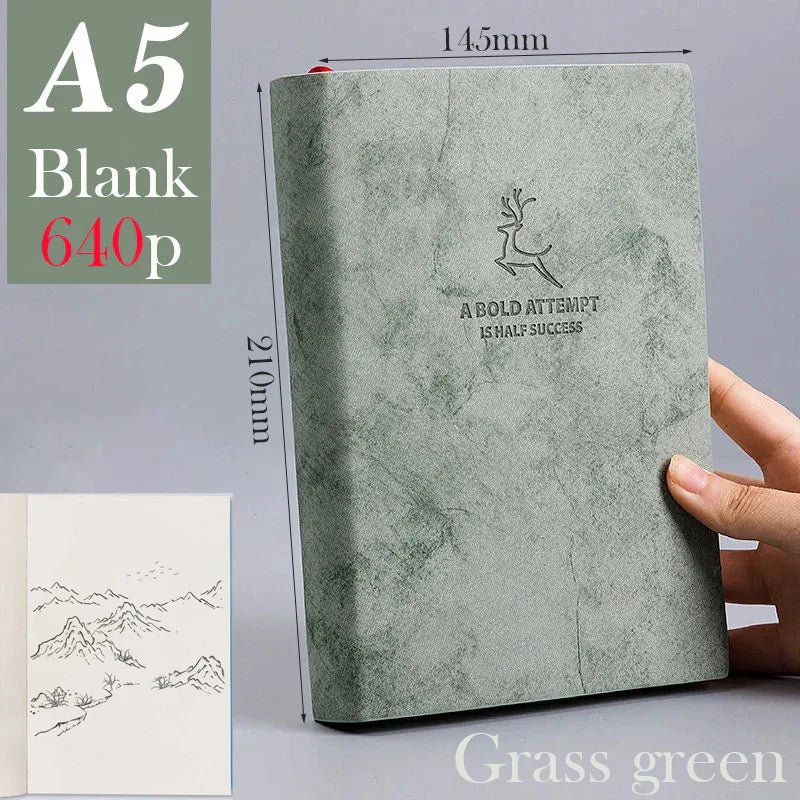 Super Thick Leather Sketchbook