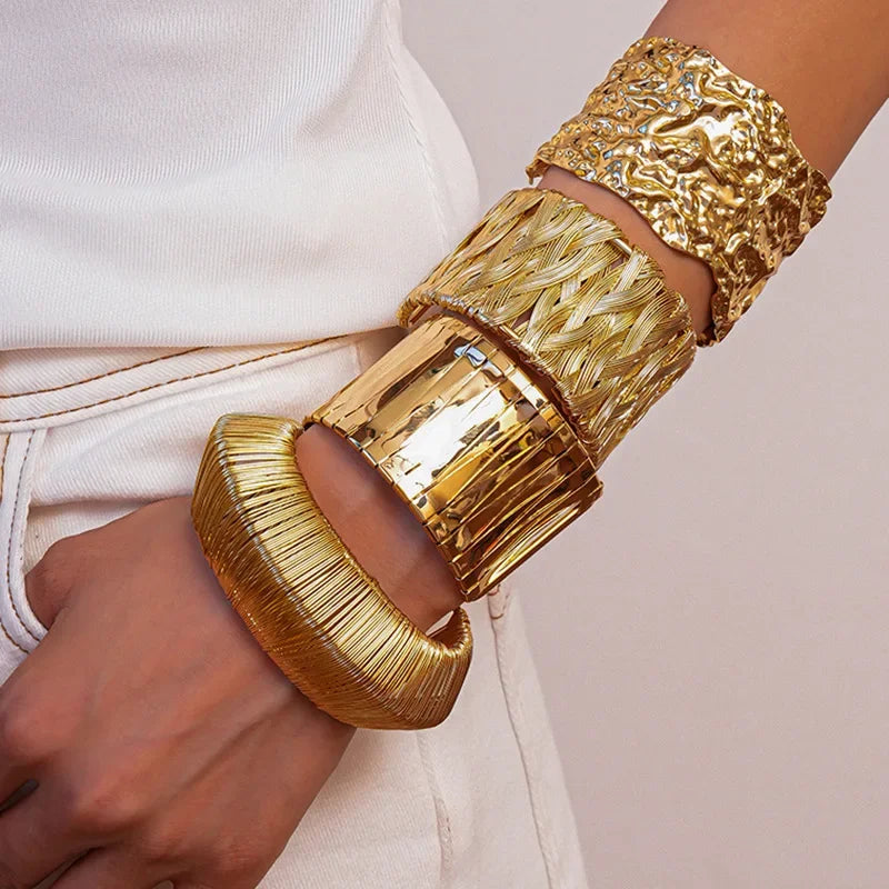 Punk Stainless Steel Bracelets Bangles