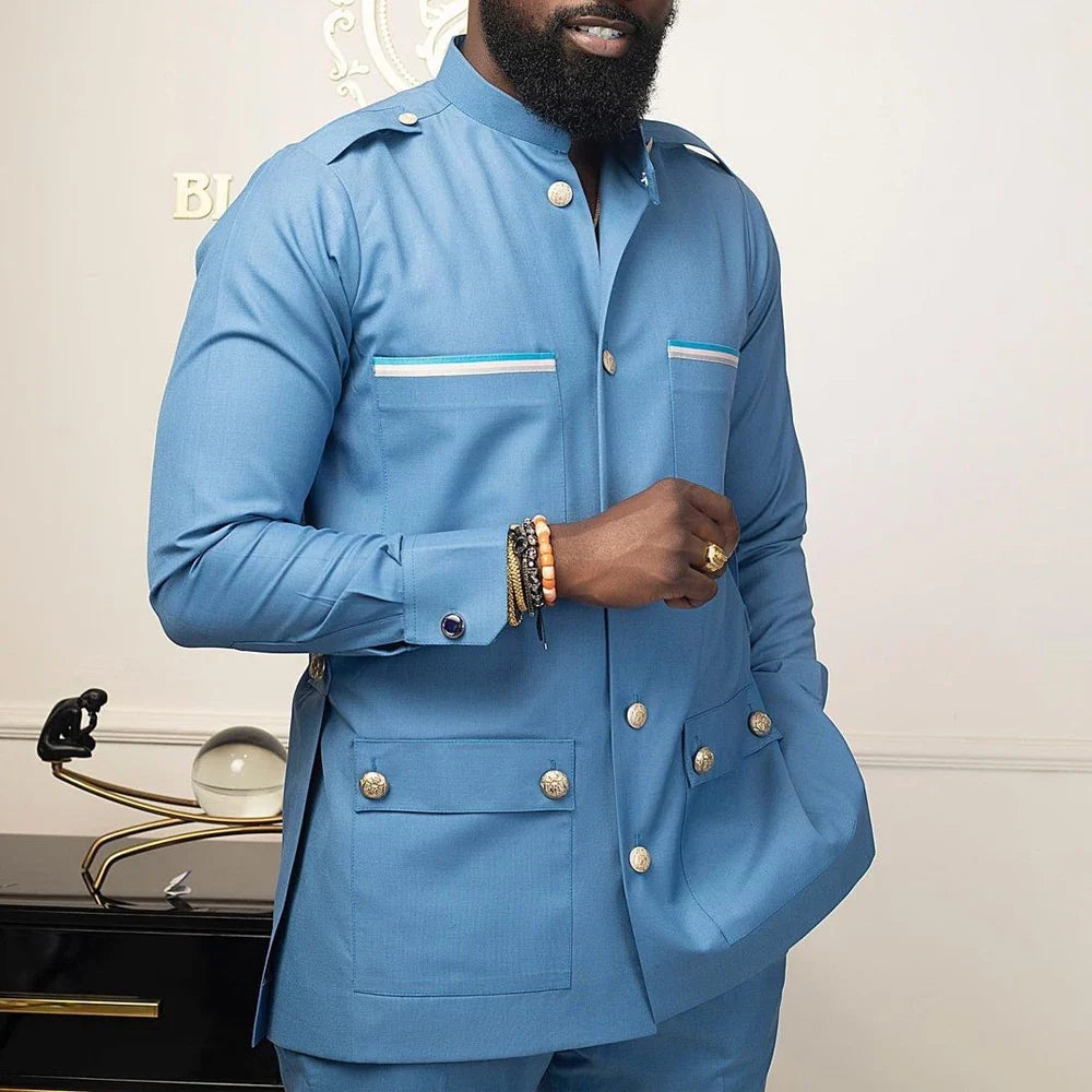 African Ethnic Style Men's Suit