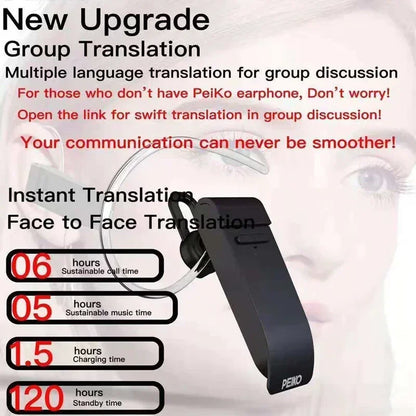 Voice translator Earphone