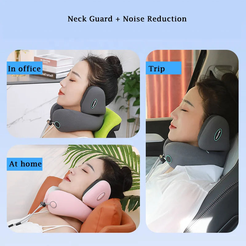 3D Noise Cancelling Neck Pillow