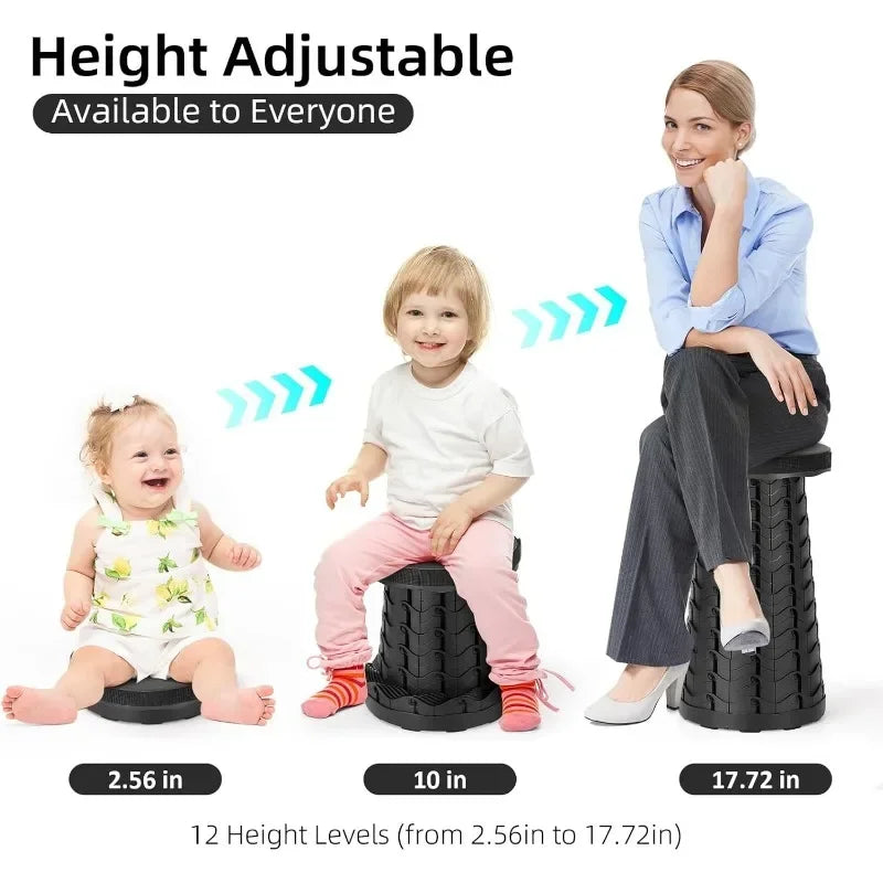 Portable Folding Expandable Stool