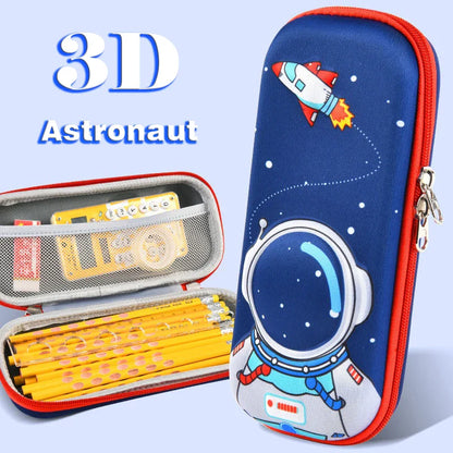 3D Large Capacity Unicorn Pencil Case