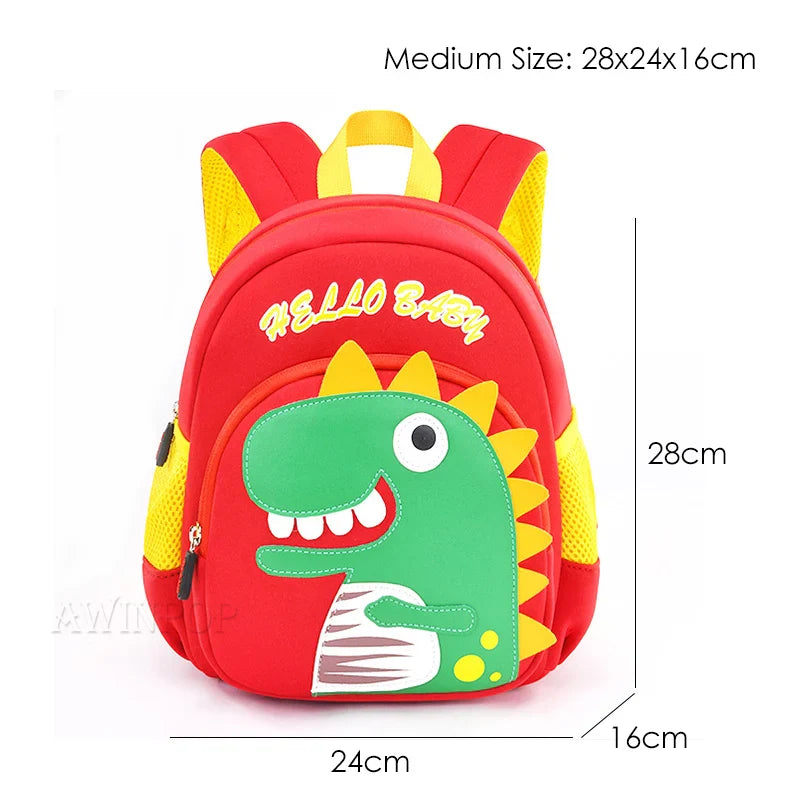 3D Dinosaur School Backpacks