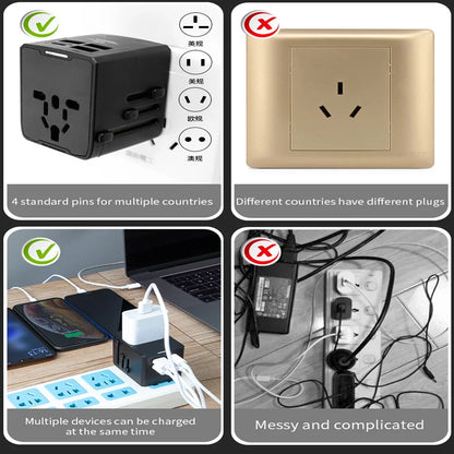 All-in-one travel plug, view 3