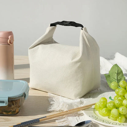 canvas Insulated Lunch Bag