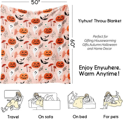 Halloween Fleece Blanket