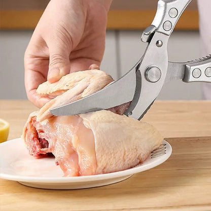 Can Open Bottle Chicken Bone Scissors