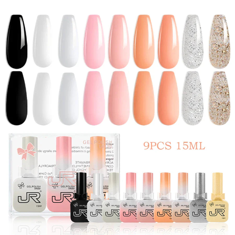 Gel nail polish set