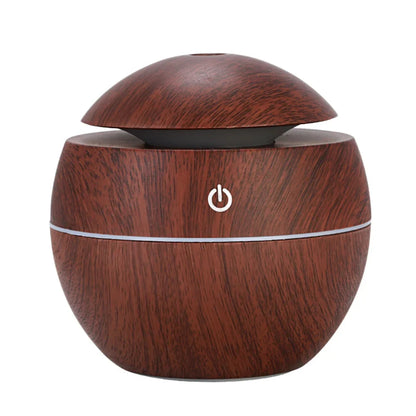 Humidifier Electric Air Aroma Diffuser Wood