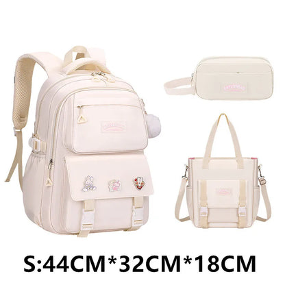 3 Pcs/Set School Bag