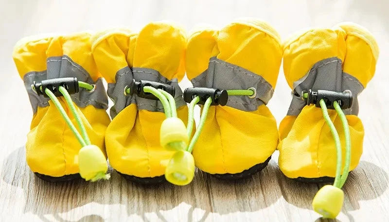 Canvas dog shoes, view 7